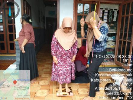 Posyandu Balita dan Lansia Kedungdowo Bulan Oktober 2025